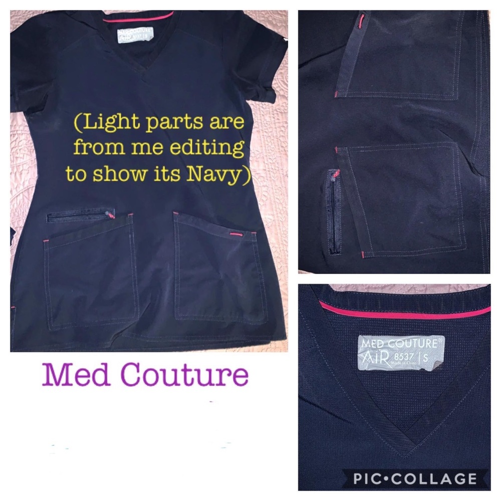 Navy scrubs
